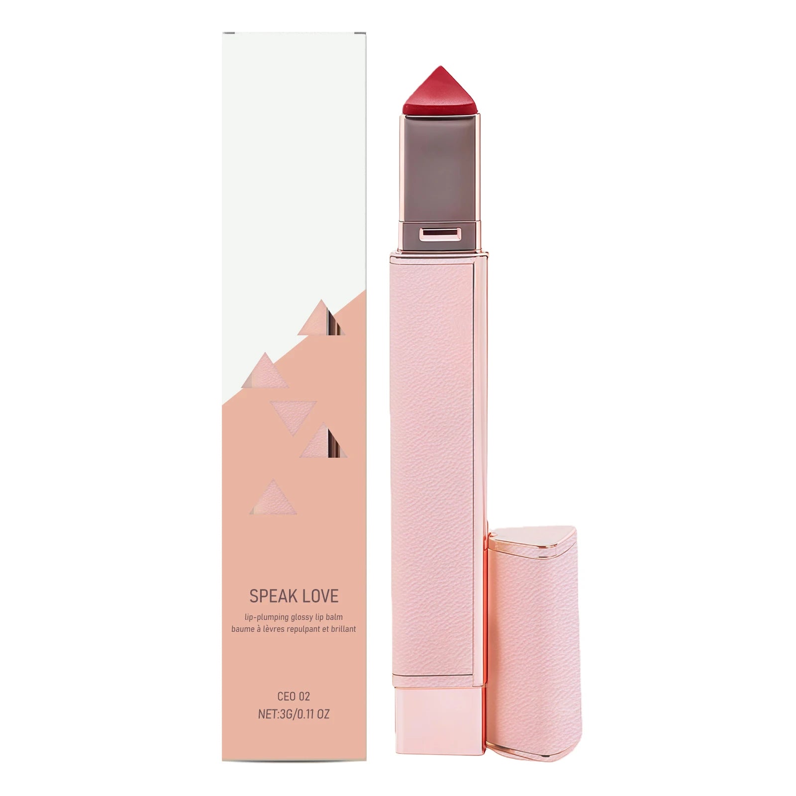 2-in-1 Nude & Red Matte Lipstick Balm